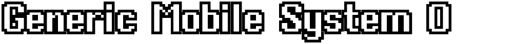 Generic Mobile System O