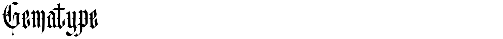 Gematype 