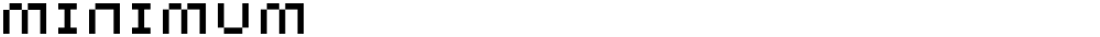 Minimum