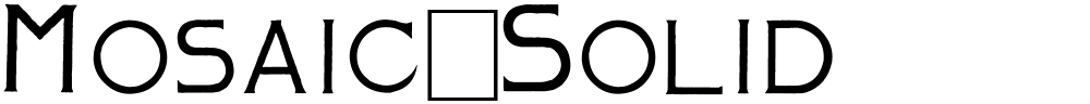 Mosaic_Solid