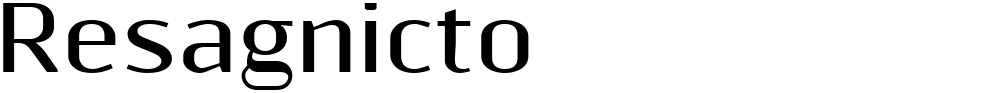 Resagnicto