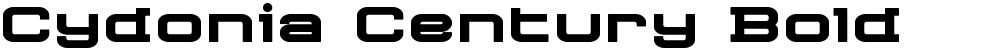 Cydonia Century Bold