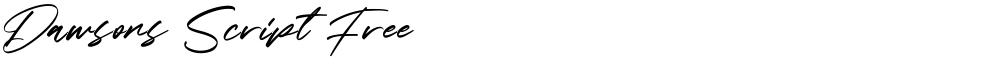Dawsons Script Free