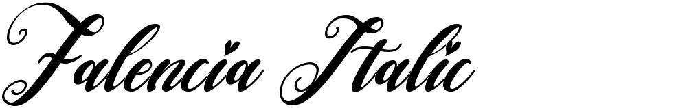 Falencia Italic