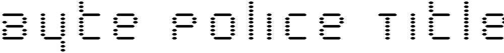 Byte Police Title