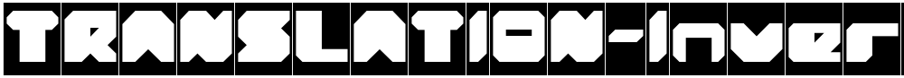 TRANSLATION-Inverse