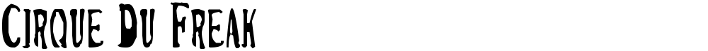 Cirque Du Freak