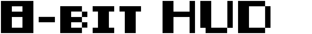 8-bit HUD