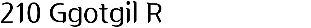 210 Ggotgil R