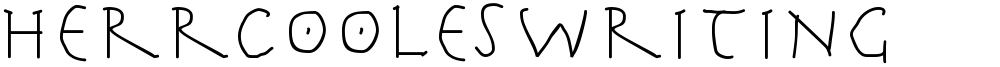 HerrCoolesWriting