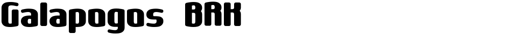 Galapogos BRK