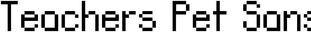 Teachers Pet Sans Serif