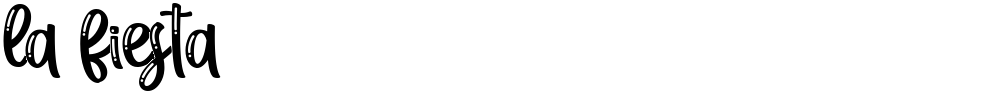 la fiesta