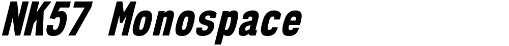 NK57 Monospace