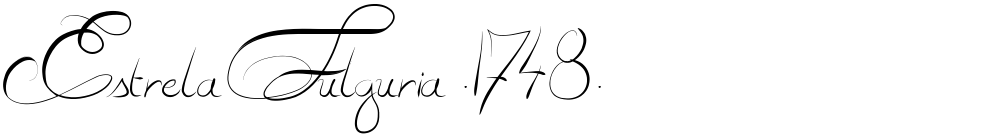 Estrela Fulguria .1748.