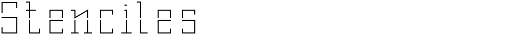 Stenciles
