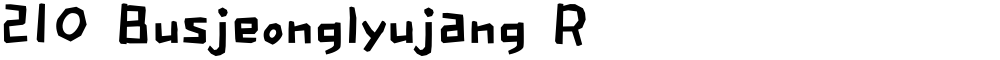 210 Busjeonglyujang R