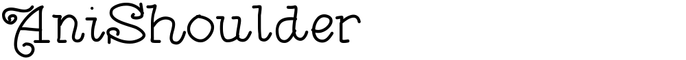 AniShoulder
