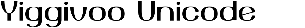 Yiggivoo Unicode