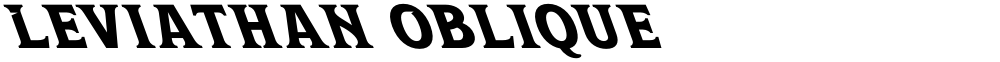 Leviathan Oblique