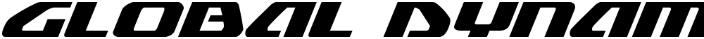 Global Dynamics Expanded Italic