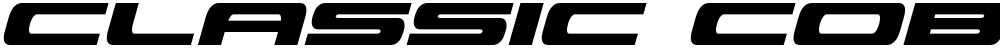 Classic Cobra Bold Italic