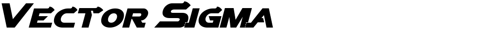 Vector Sigma