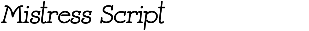 Mistress Script