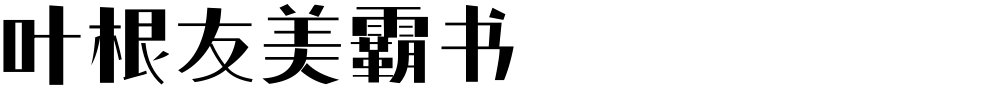 叶根友美霸书