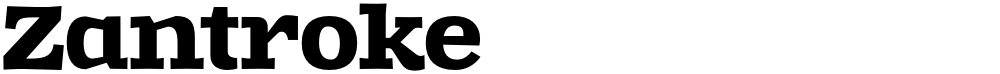 Zantroke
