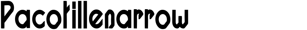 Pacotillenarrow