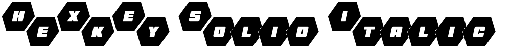HeXkEy Solid Italic