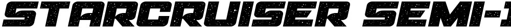 Starcruiser Semi-Italic