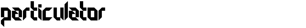 Particulator