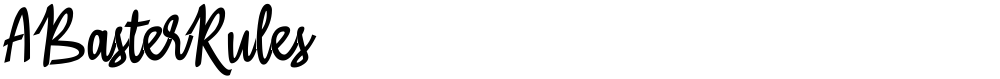 ABasterRules