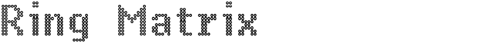 Ring Matrix