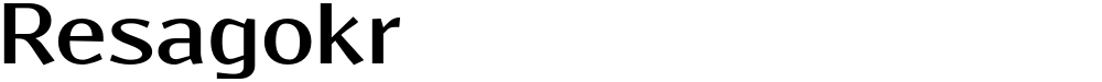 Resagokr
