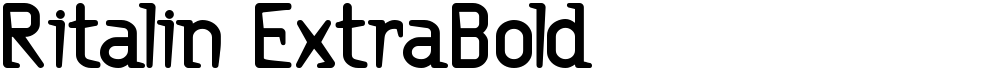 Ritalin ExtraBold