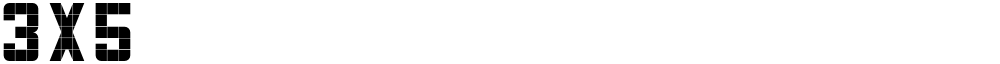 3x5