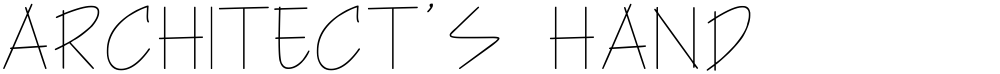 Architect's Hand