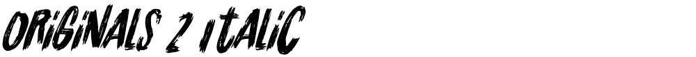 Originals 2 Italic