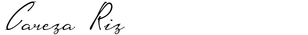 Careza Riz