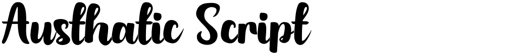 Austhatic Script