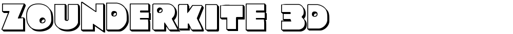 Zounderkite 3D