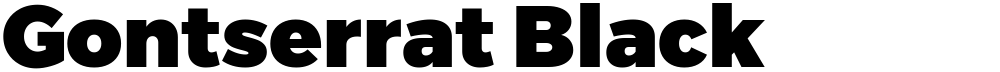 Gontserrat Black