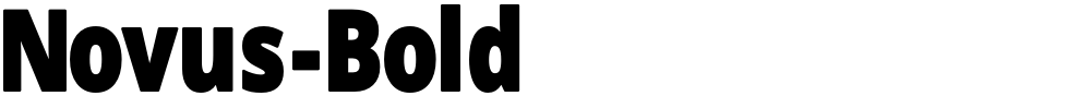 Novus-Bold
