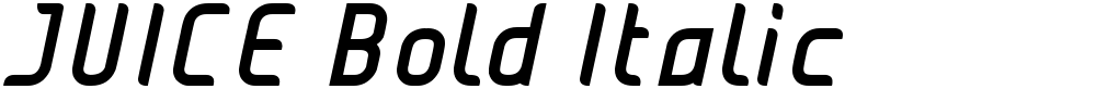 JUICE Bold Italic