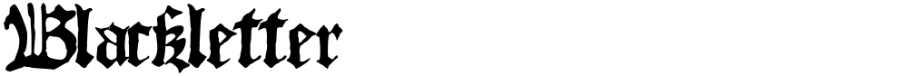 Blackletter