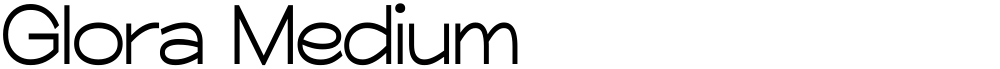 Glora Medium