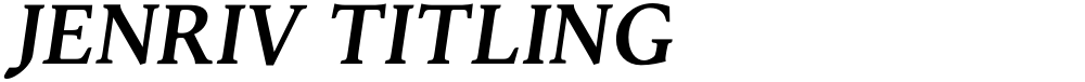 Jenriv Titling